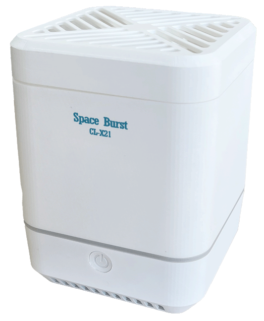 Space Burst（スペースバースト） CL-X21 / 室内用 消臭・除菌デバイス　半年分の薬剤付。